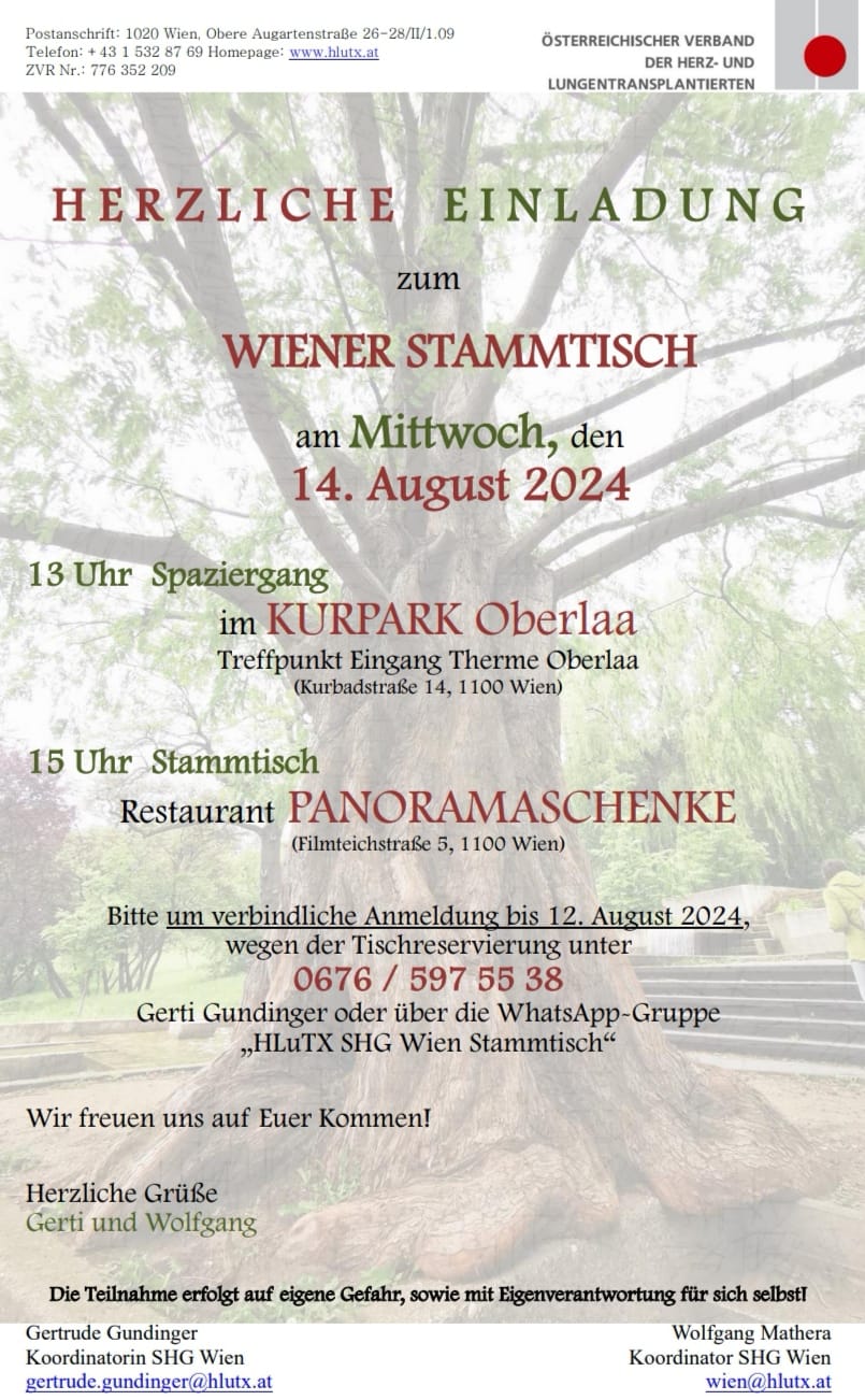 Stammtisch Aug